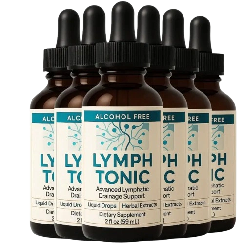 Lymph Tonic six bottle lymphatic support supply package